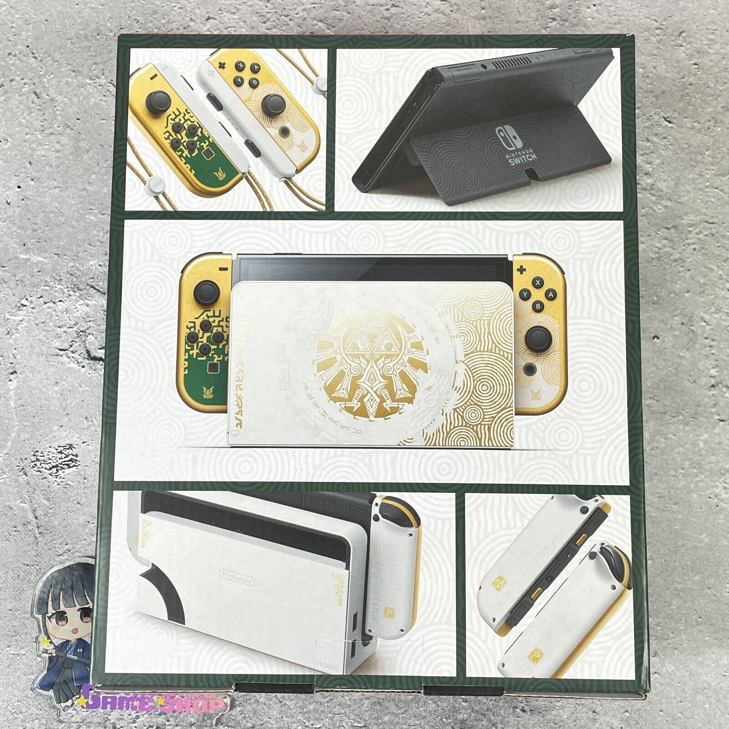 Nintendo Switch OLED The Legend of Zelda Tears of the Kingdom Console Controller