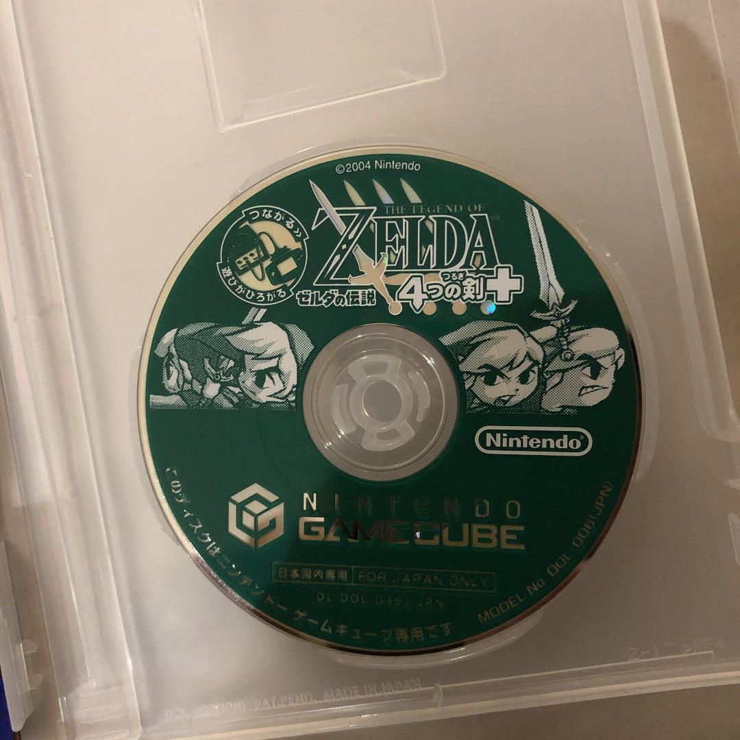 The Legend of Zelda Four Swords Adventures+ Nintendo GameCube Japanese Language