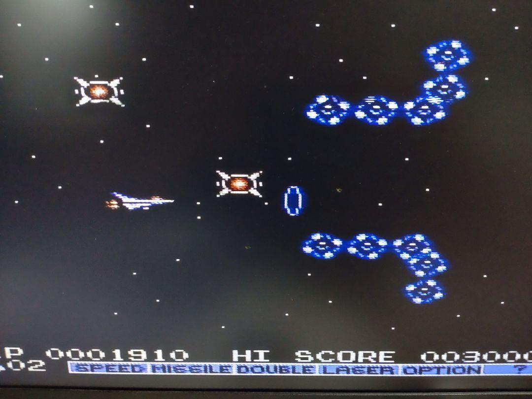 Nintendo Famicom Gradius Ⅰ& II 1 and 2 set FC NES Japanese ver. Konami Vintage