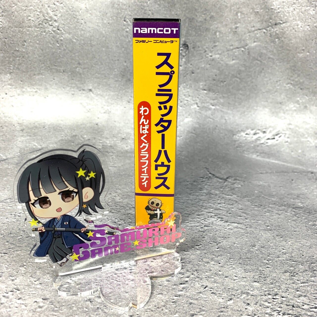 FC Splatterhouse Wanpaku Graffiti Nintendo Famicom Japanese Language ver. namcot