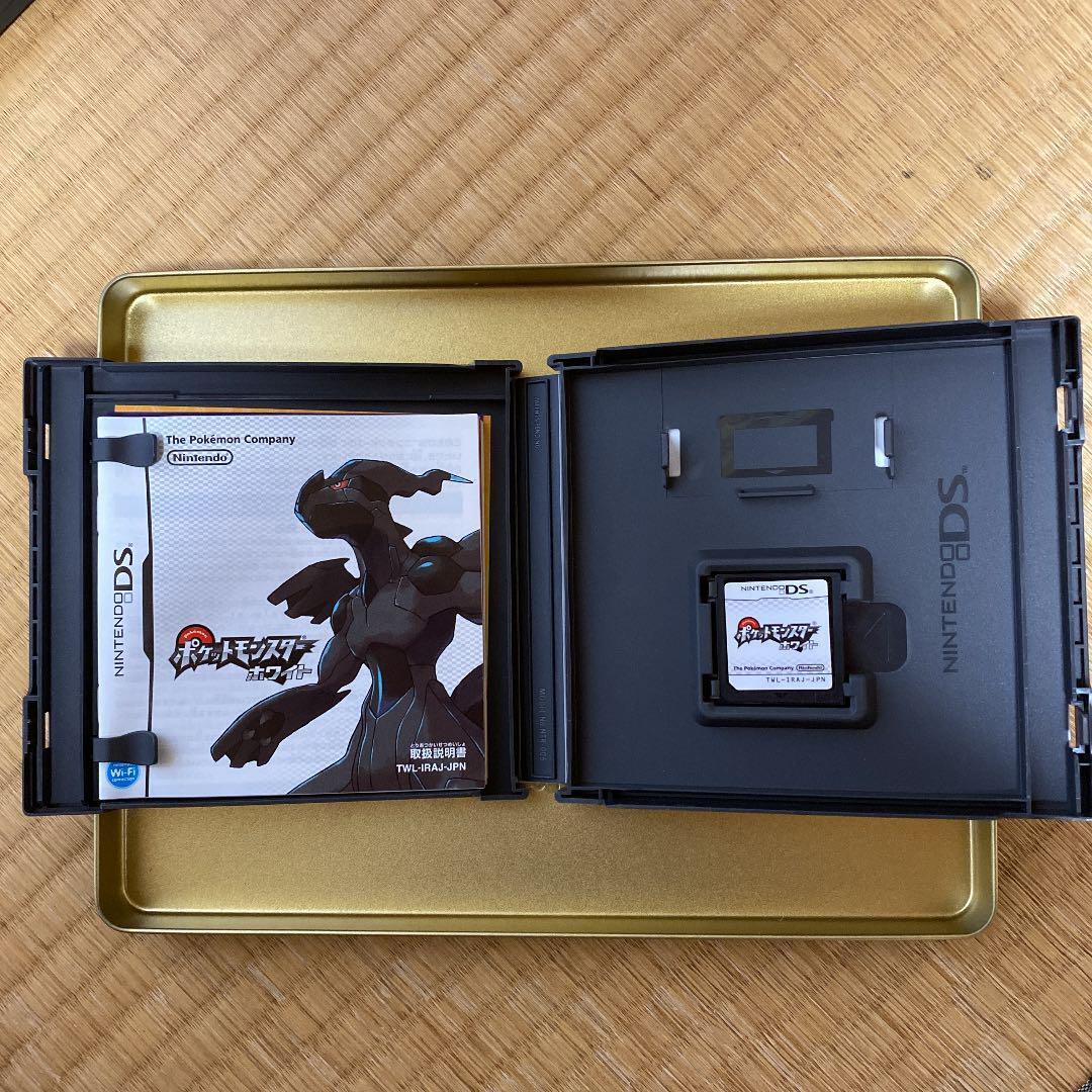 Pokemon White Nintendo DS Japanese Language Edition Vintage Game NDS Zekrom Used