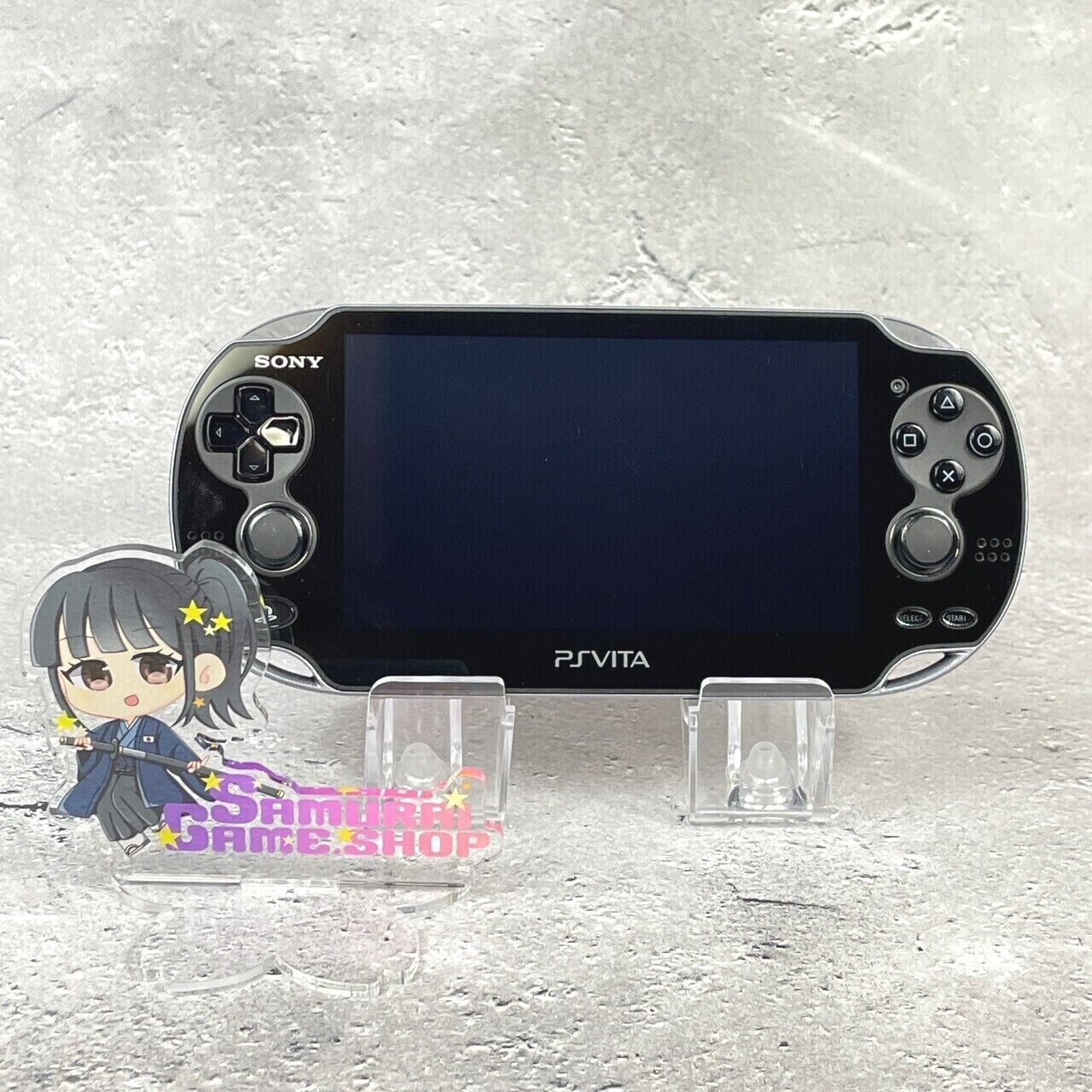 PS Vita PCH-1100 Crystal Black 3G/Wi-Fi Model Console ONLY Sony