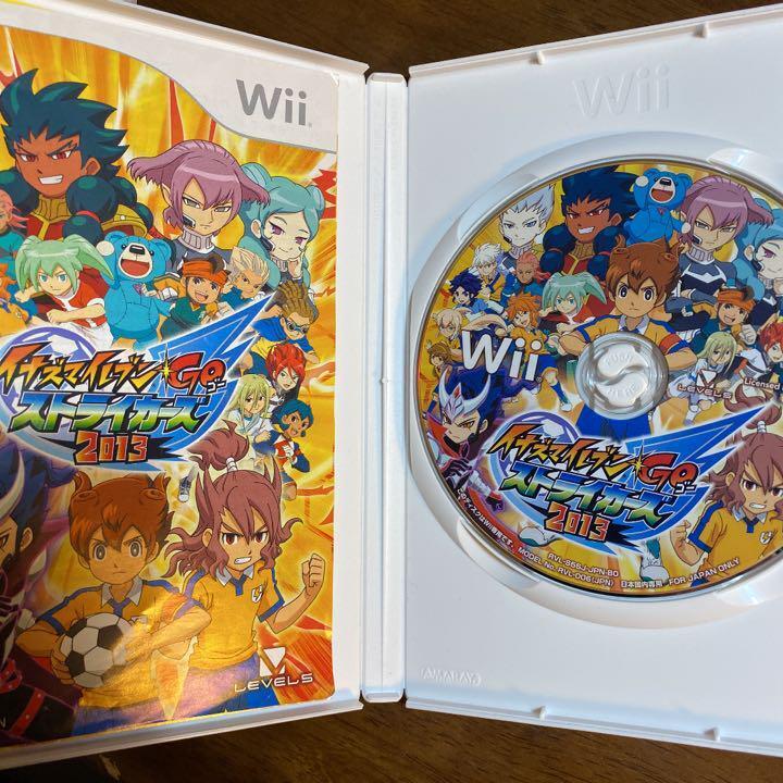 Wii Inazuma Eleven Go Strikers 2013 Nintendo Japanese Edition Working tested OK