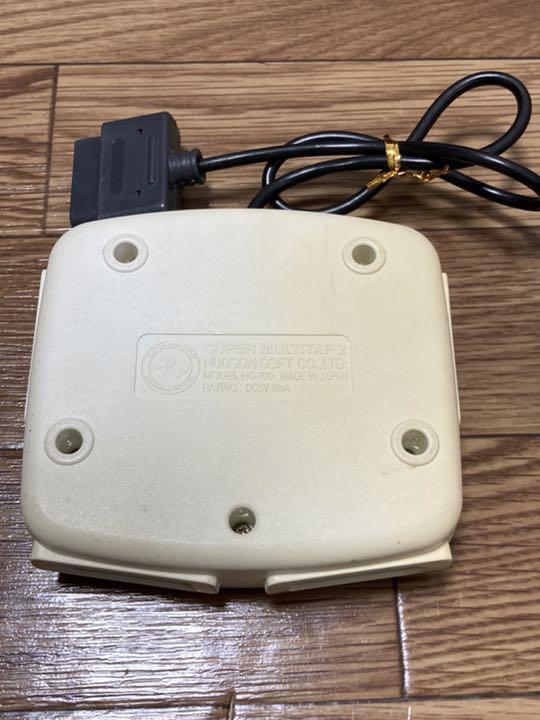 Nintendo Super Famicom BOMBERMAN SUPER MULTI TAP 2 HC-700 SFC Hudson Japanese