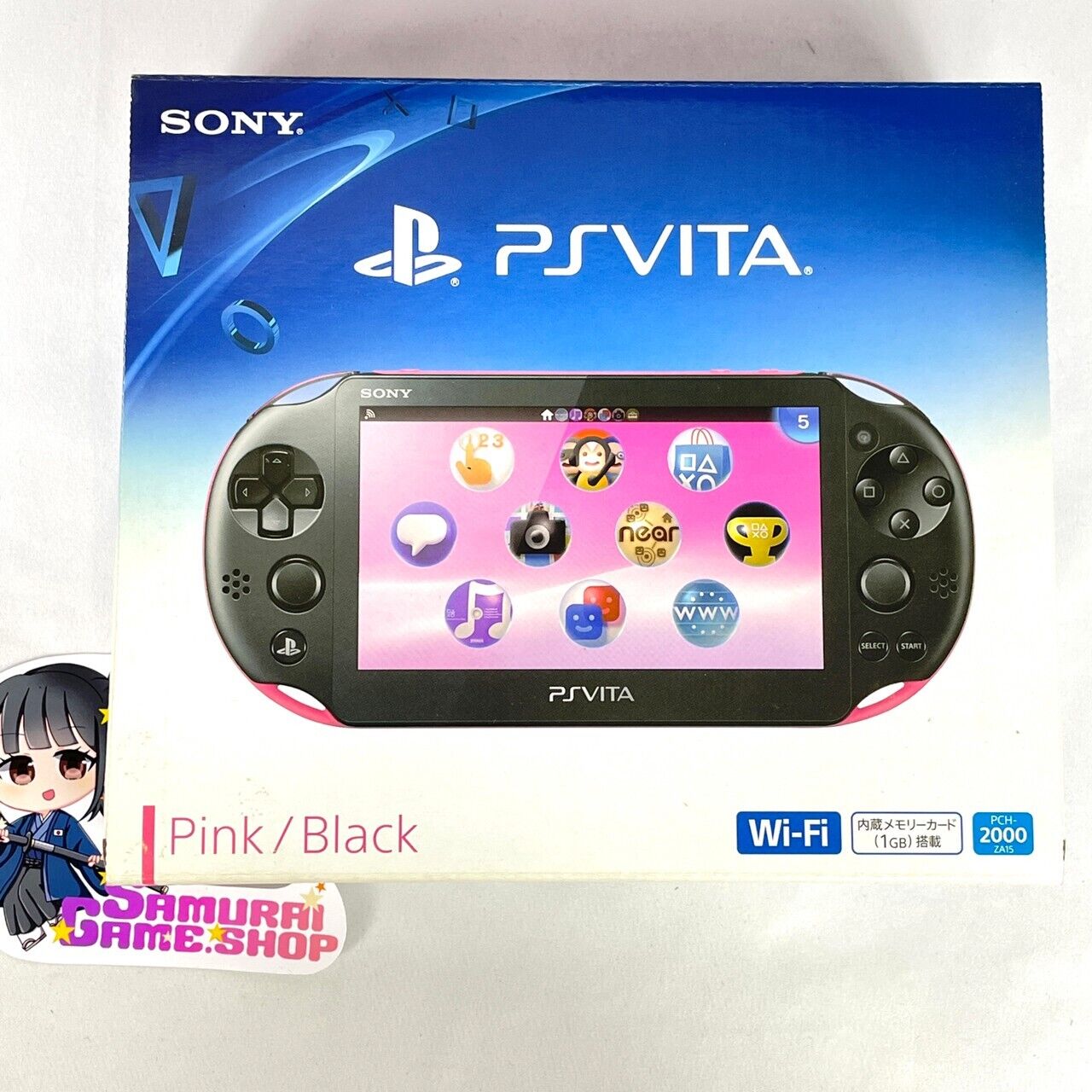 Consola Sony Ps Vita Slim 1GB Black JPN SONY