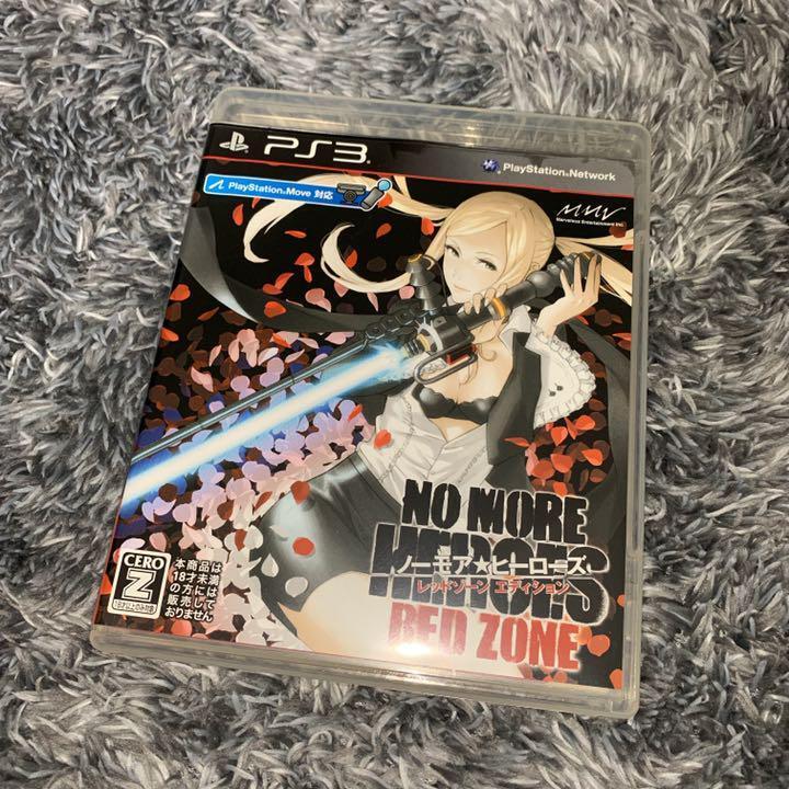 PS3 No More Heroes Red Zone Edition Japanese Language ver. Action Game Excellent