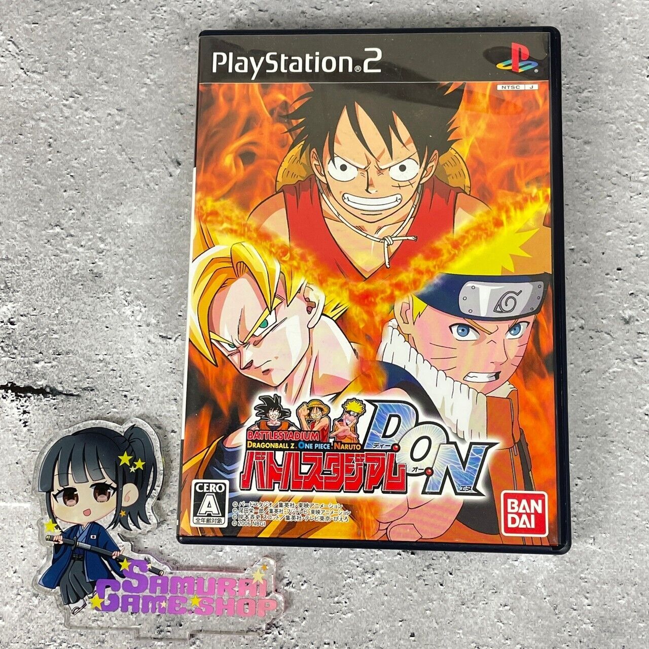 PS2 Battle Stadium D.O.N Dragon Ball Z One Piece Naruto Japanese Language ver.