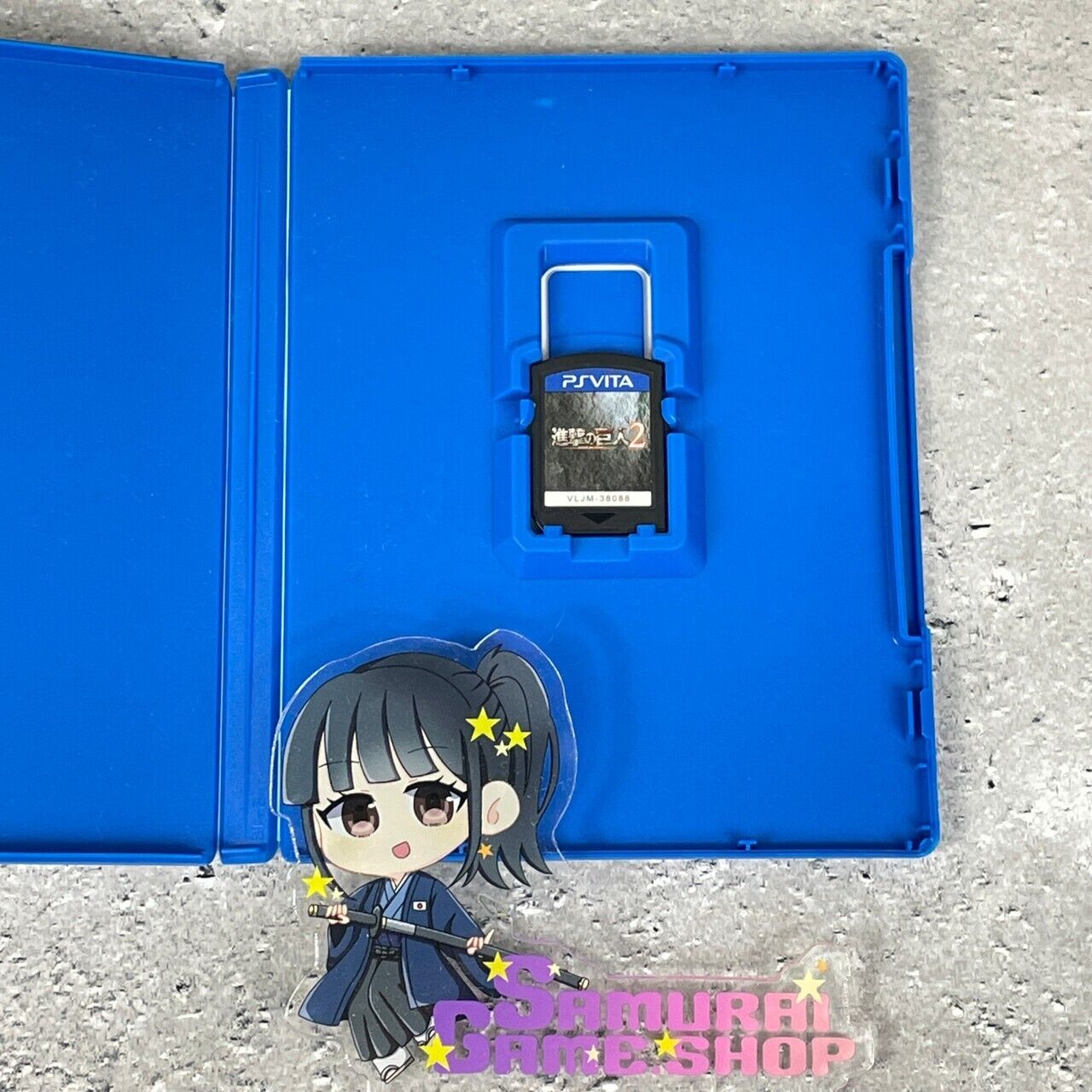PS Vita Attack on Titan 2 KOEI TECMO GAMES Japanese Ver. Cartridge Case Manual