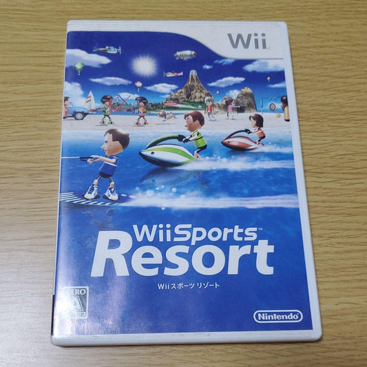 Wii Sports Resort Nintendo Wii Japanese Edition Complete Case and Manual set