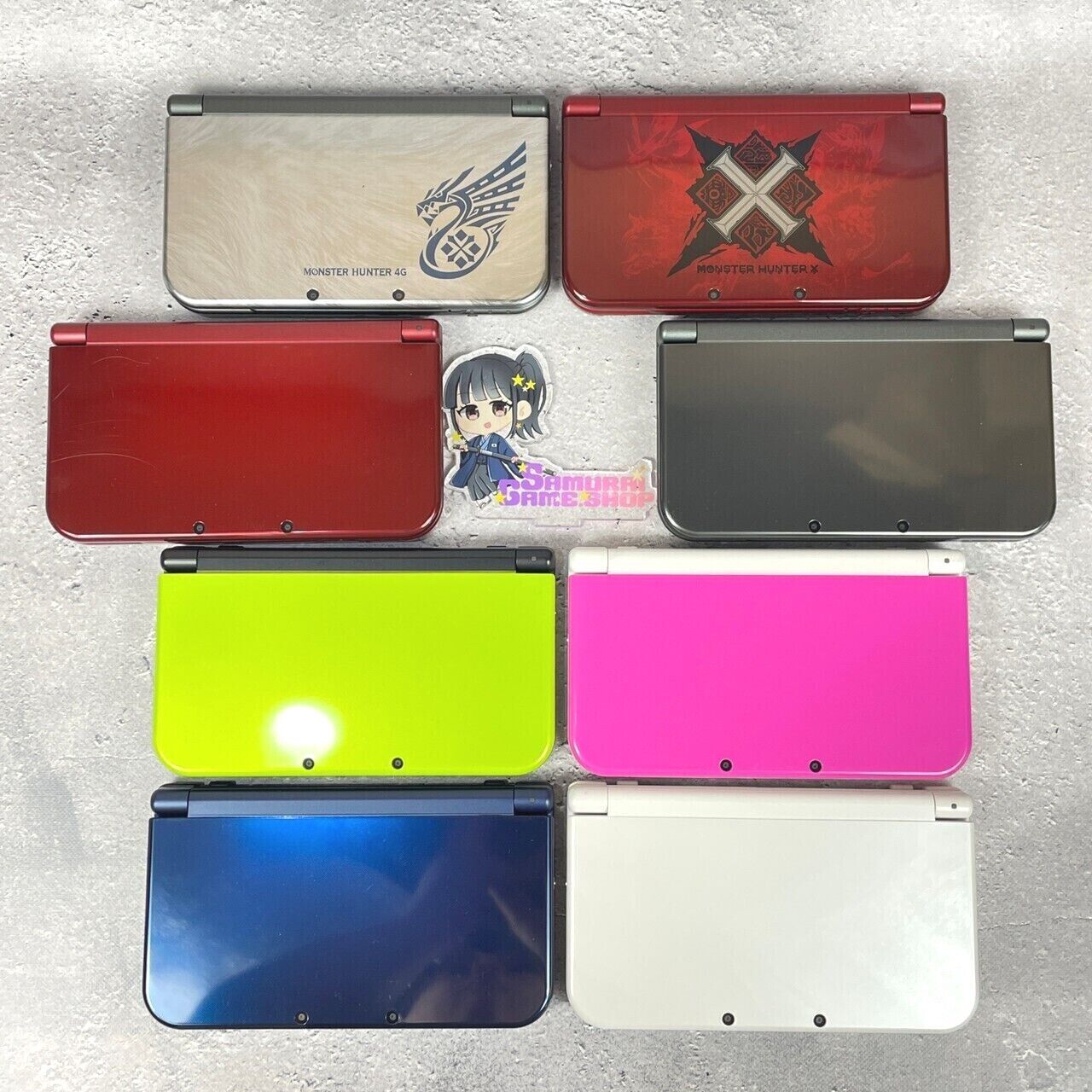 Nintendo new 3DS LL XL Game Console ONLY Japanese Language Edition Color Select