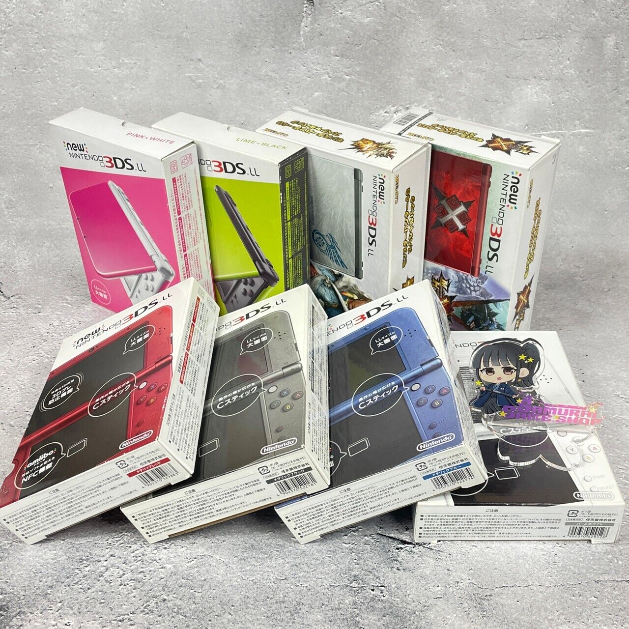 Nintendo new 3DS LL XL Accessory Complete Console Box Japanese 