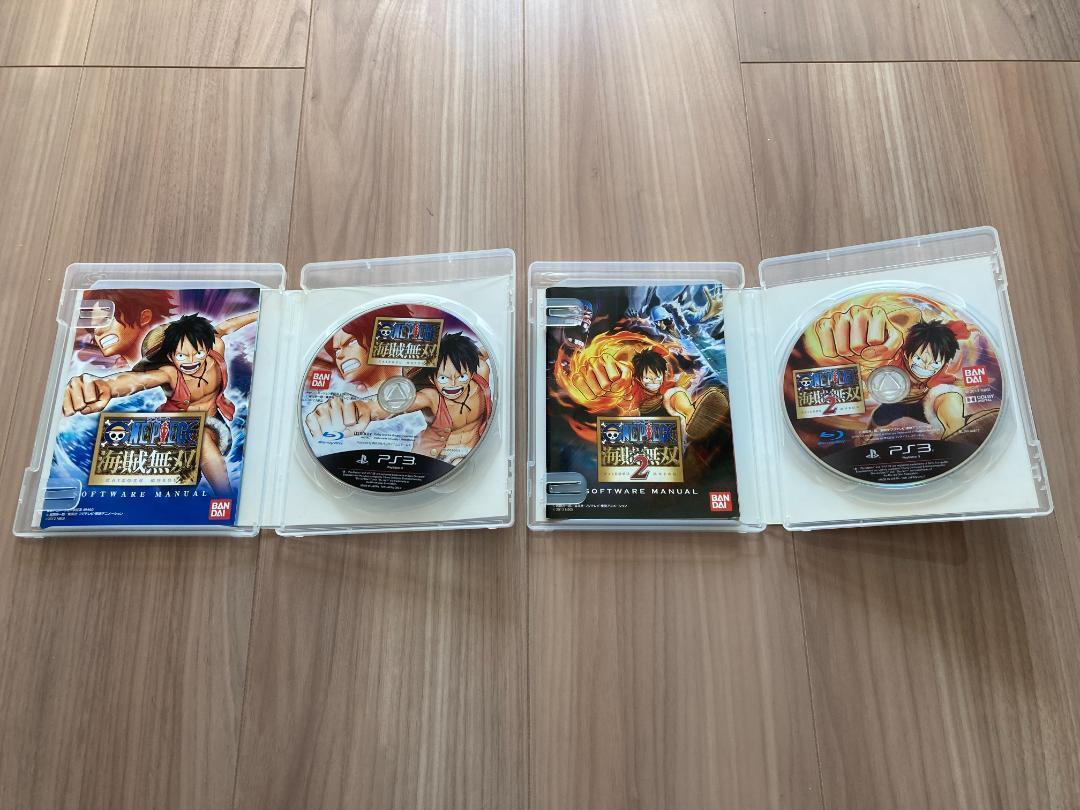 PS3 One Piece Pirate Warriors 1 &2 &3 Japanese Edition Tested Sony Playstation 3