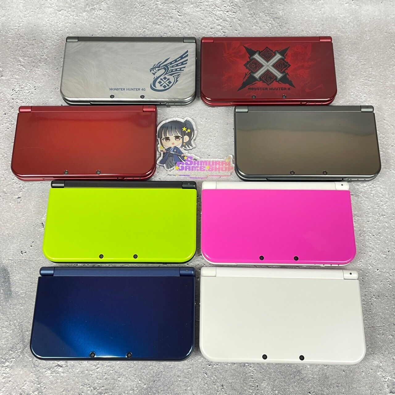 Nintendo new 3DS LL XL Game Console ONLY Japanese Language Edition Color Select