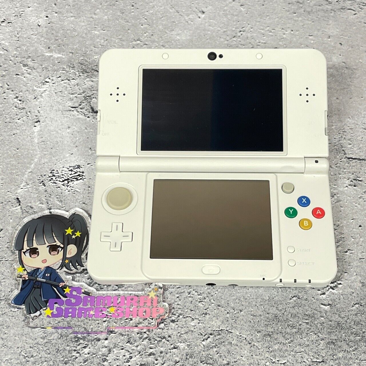 Nintendo new 3DS Console Only Black or White Used Good Japanese Language Edition