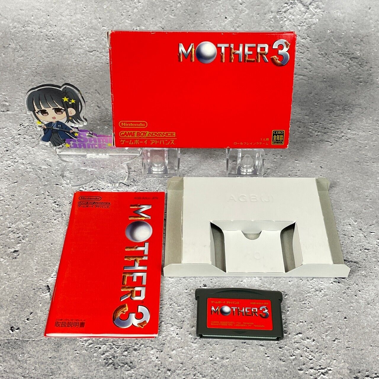Mother 1+2 3 Nintendo Gameboy Advance GBA Japanese Edition Genuine Cartridge