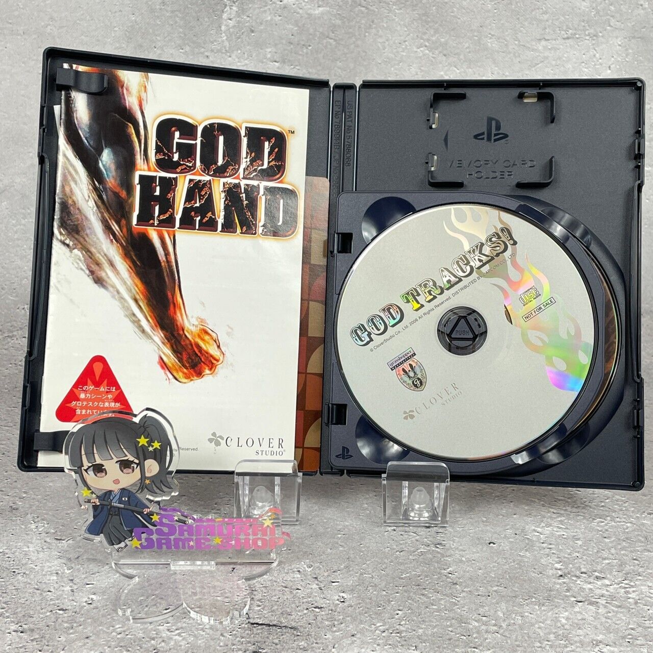 PS2 God Hand Sony Playstation 2 Japanese Language Edition Capcom Vintage Games