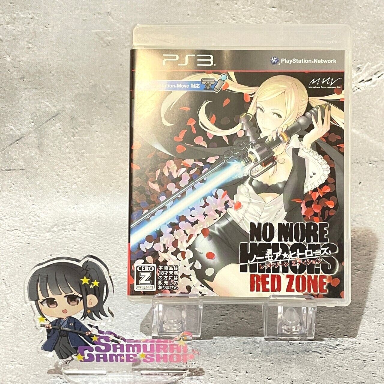 PS3 No More Heroes Red Zone Edition Japanese Language ver. Action Game Excellent
