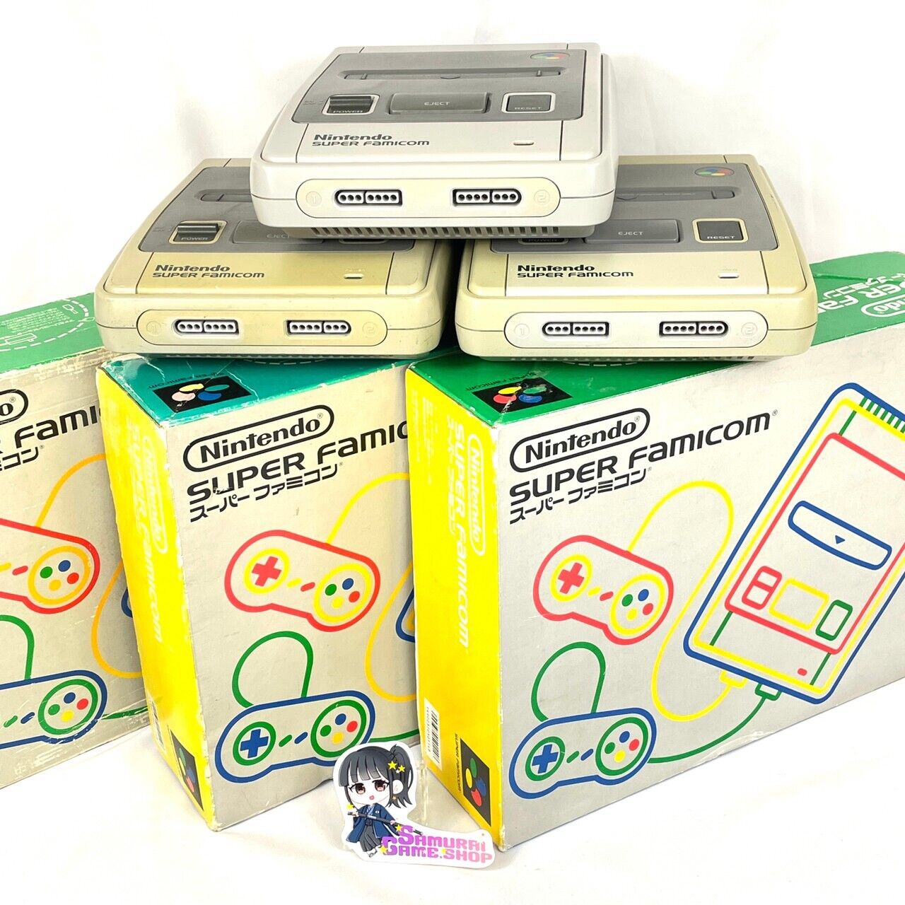 Nintendo Super Famicom Console SFC SNES Japanese Language Edition Working Tested