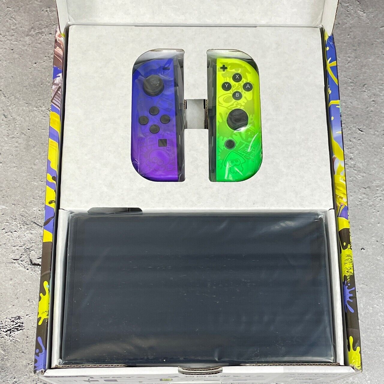 Nintendo Switch OLED Model Splatoon 3 Edition Console with Japanese BaseBallGame