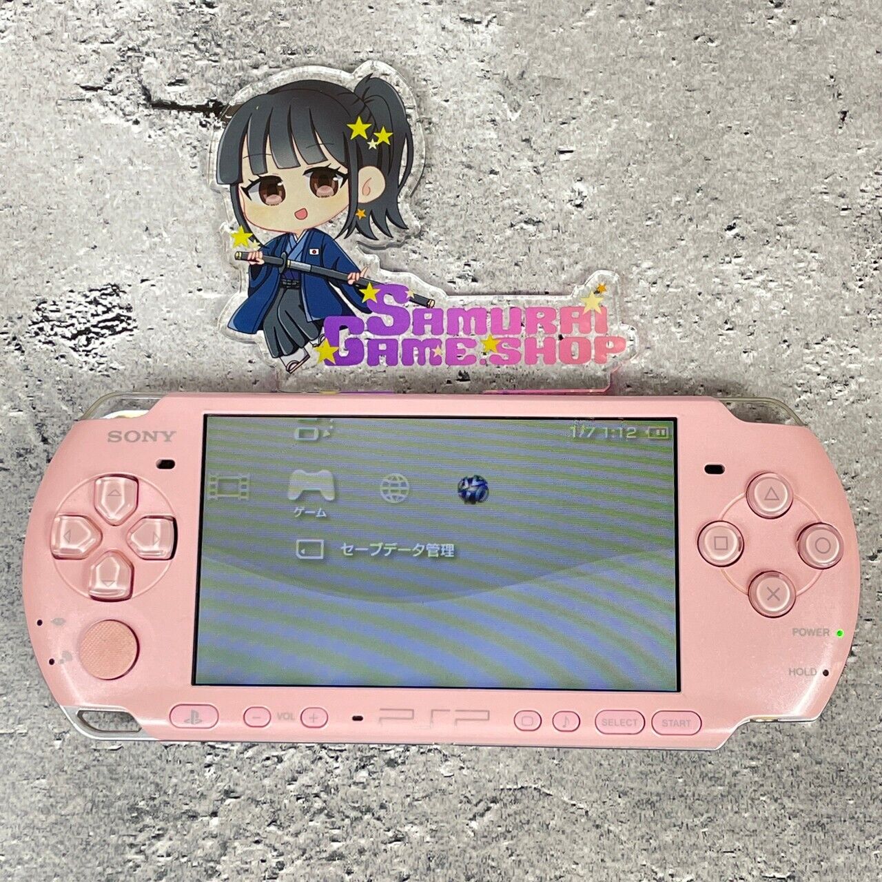 Sony Playstation Portable PSP 2000 Pink Used 