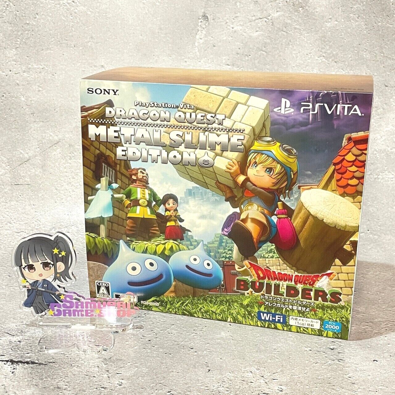 PS Vita Dragon Quest Metal Slime Edition PCHJ-10028 DQ Builders Sony Playstation