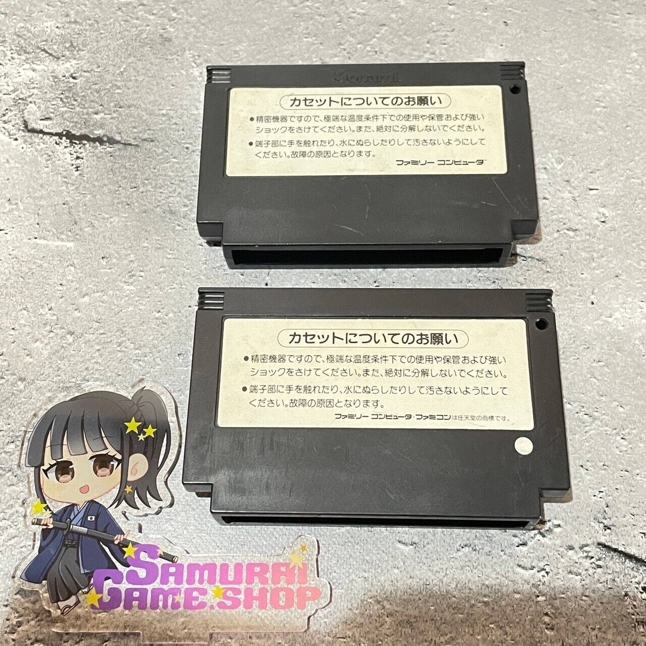 Nintendo Famicom Gradius Ⅰ& II 1 and 2 set FC NES Japanese ver. Konami Vintage