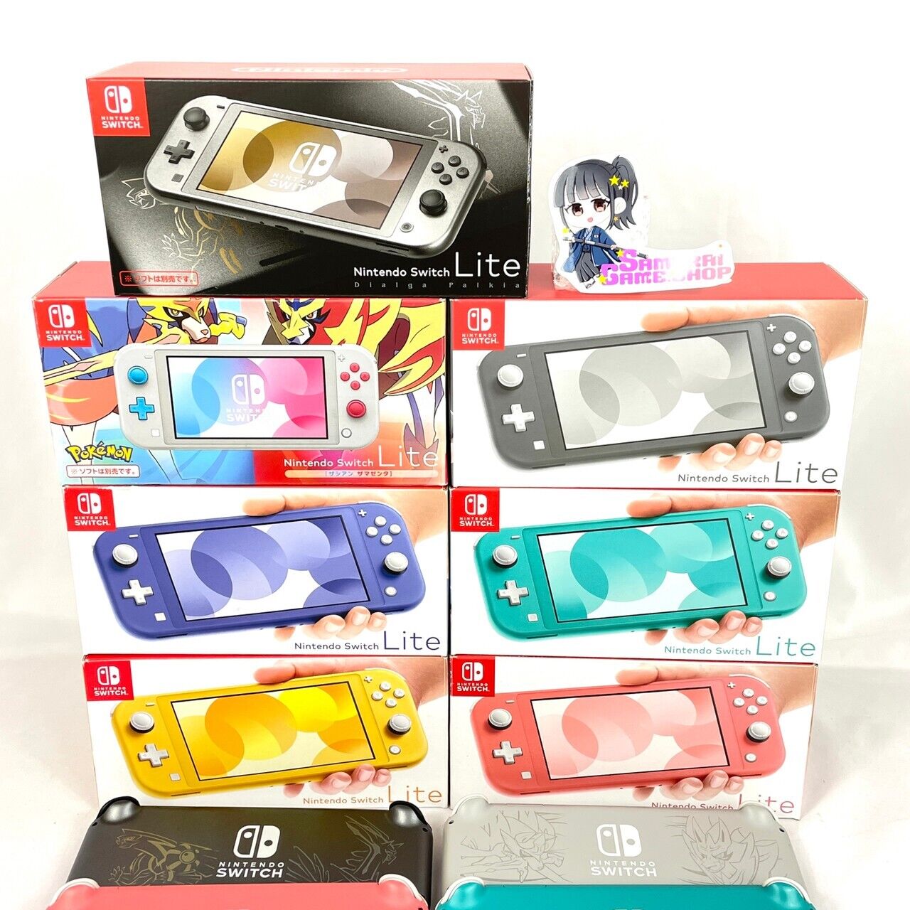 Nintendo Switch Lite Light Various colors to choose Console Japanese Box Charger
