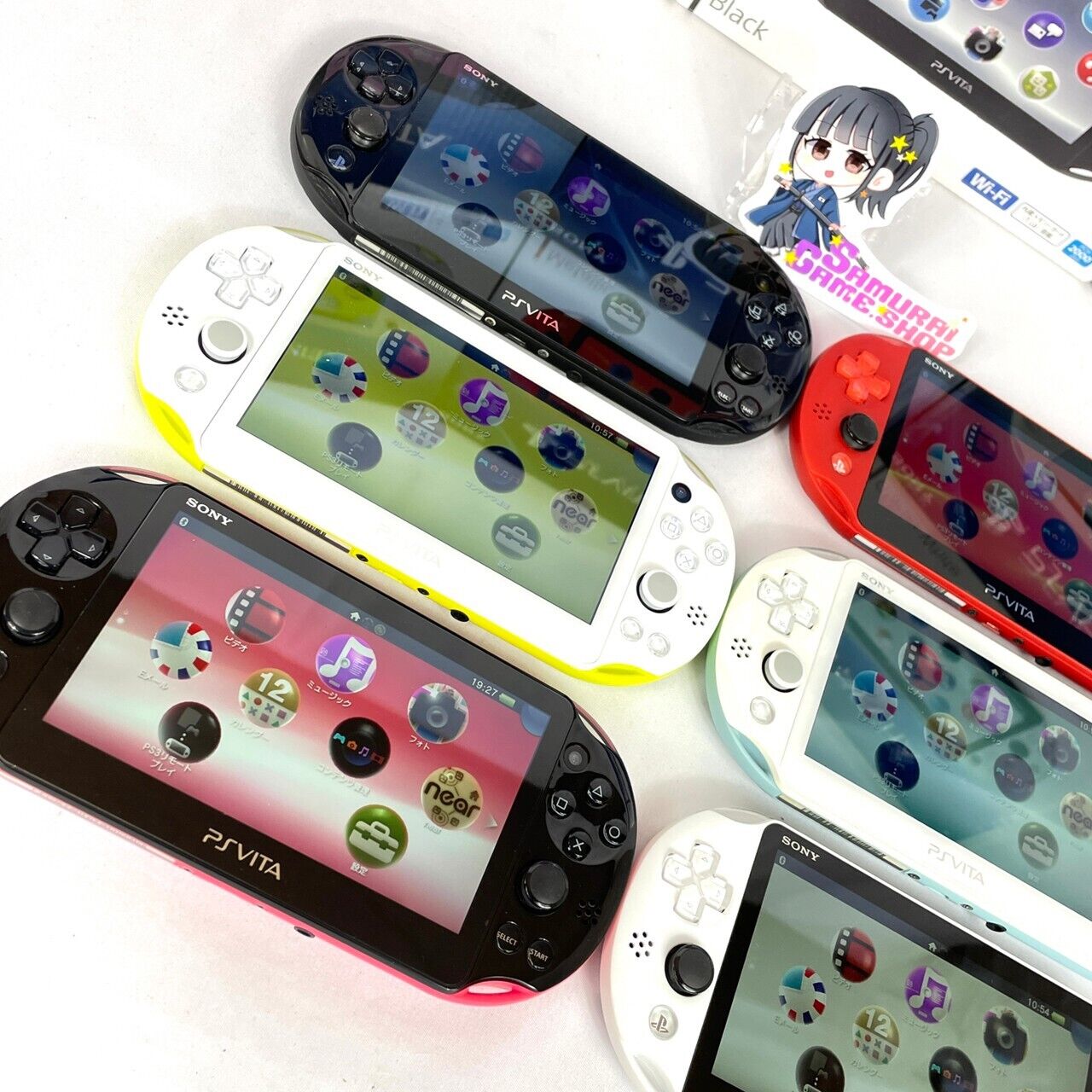 PS Vita PCH-2000 Sony Playstation Console Only Various Colors Excellent Japan
