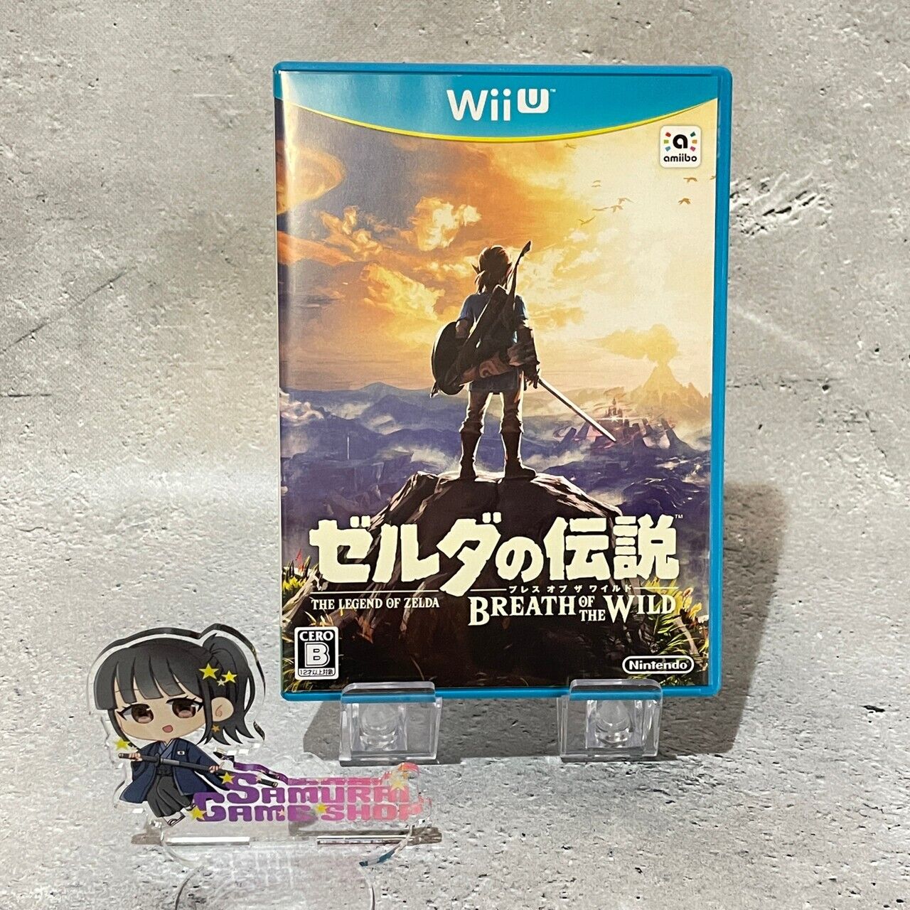 Wii U The Legend of Zelda Breath of the Wild Nintendo Japanese Edition Tested JP